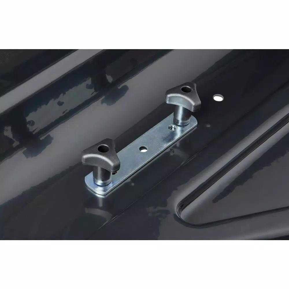 SportRack Vista Aero XL 18 cu. ft. Rear Opening Rooftop Cargo Box - Black