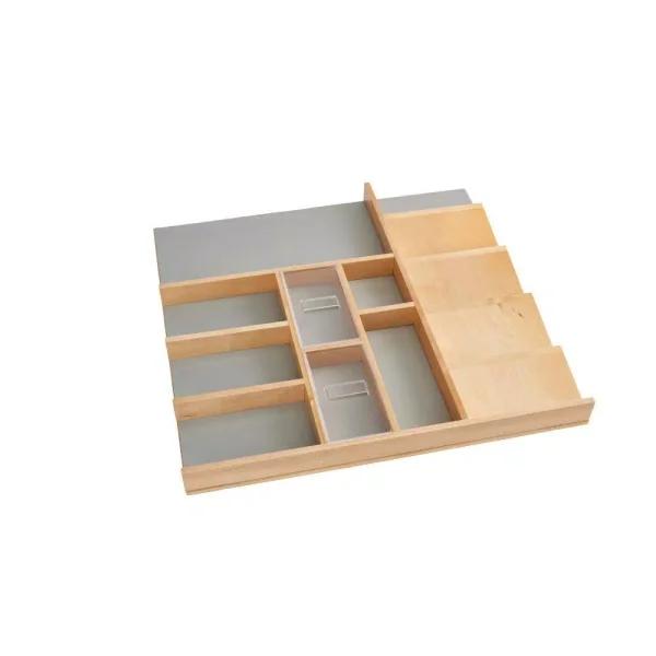 Rev-A-Shelf Wood Vanity Drawer Organizer Insert with 13 Compartments