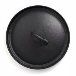 MegaChef 5-Piece Pre-Seasoned Cast Iron Cookware Set, Black thumbnail 2