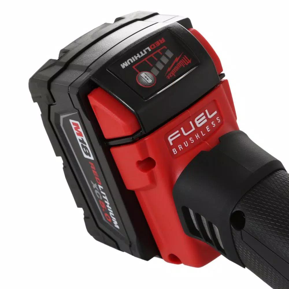 Milwaukee M18 FUEL 1/4 in. Brushless Cordless Die Grinder Kit with Two 5.0 Ah Batteries and Charger