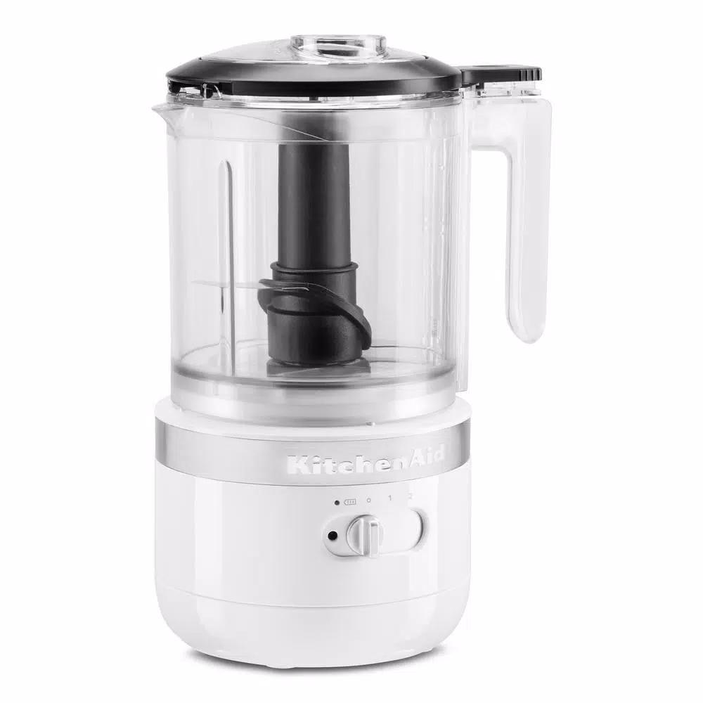 KitchenAid Cordless 5-Cup Food Processor, White