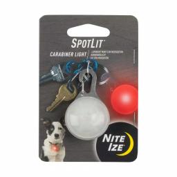 Nite Ize SpotLit LED Carabiner Light, Red thumbnail 4
