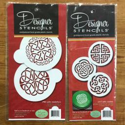 Designer Stencils Celtic Medallion and Cookie Stencil Bundle, 5-Pattern Set thumbnail 3