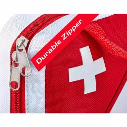 AdirMed 154-Piece Ultimate First Aid Kit - Weather-Resistant Red Carrying Case thumbnail 4