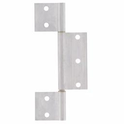 Barton Kramer Mill Finish Aluminum Screen Door Hinge with Brass Bushings thumbnail 4