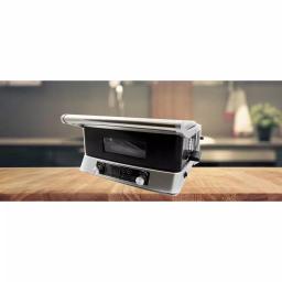 NuWave Jubilee Double Indoor Grill, 1800W Stainless Steel Smokeless Countertop Grill with Drip Tray thumbnail 5