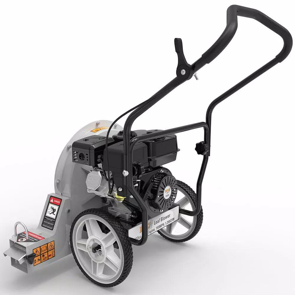 Beast The Beast Commercial Duty Walk Behind Leaf Blower, 212cc Gas Engine, 1250 CFM, 155 MPH