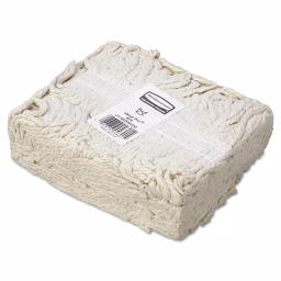 Rubbermaid Commercial Products Rubbermaid Commercial Value-Pro 24 oz. Cut-End Cotton Wet Mop Head, White (12/Carton) thumbnail 2