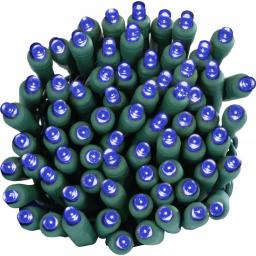 Sunnydaze Decor 22 ft. Blue LED Angle String Lights, 70 Count, Indoor/Outdoor Multi-Seasonal Decor thumbnail 1