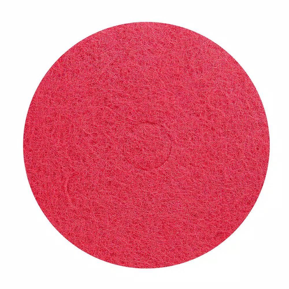 Quickie 17 in. Red Medium Duty Floor Buffing Pad