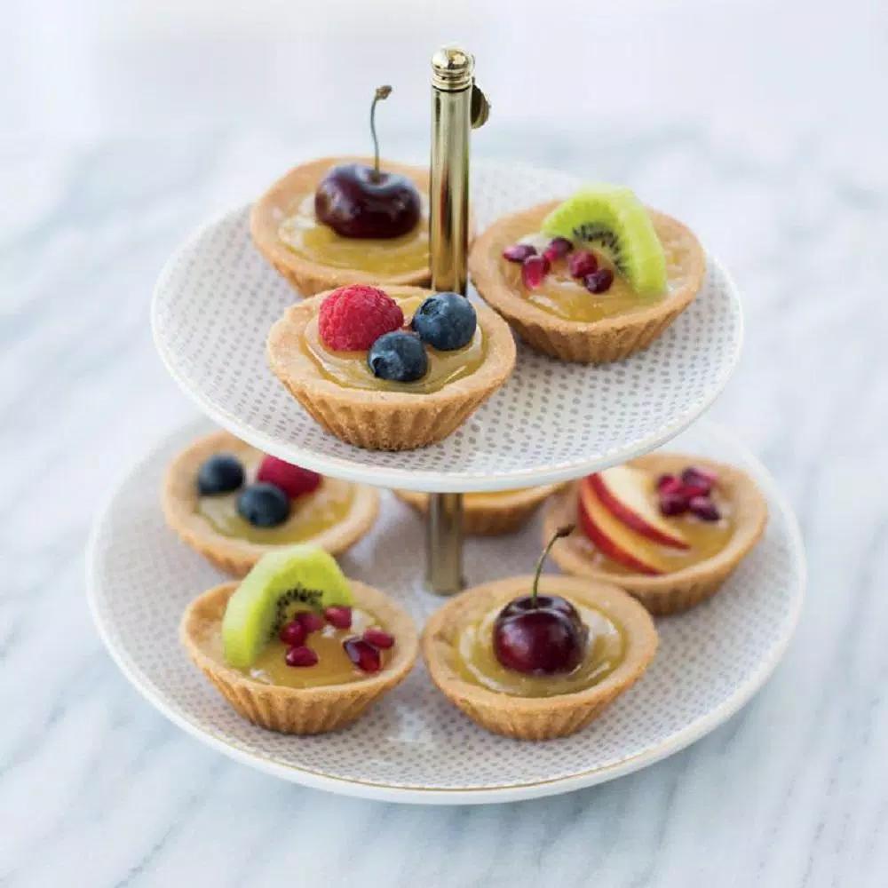 Nordic Ware French Tartlette Pan, 12-Cavity Nonstick Cast Aluminum Bakeware
