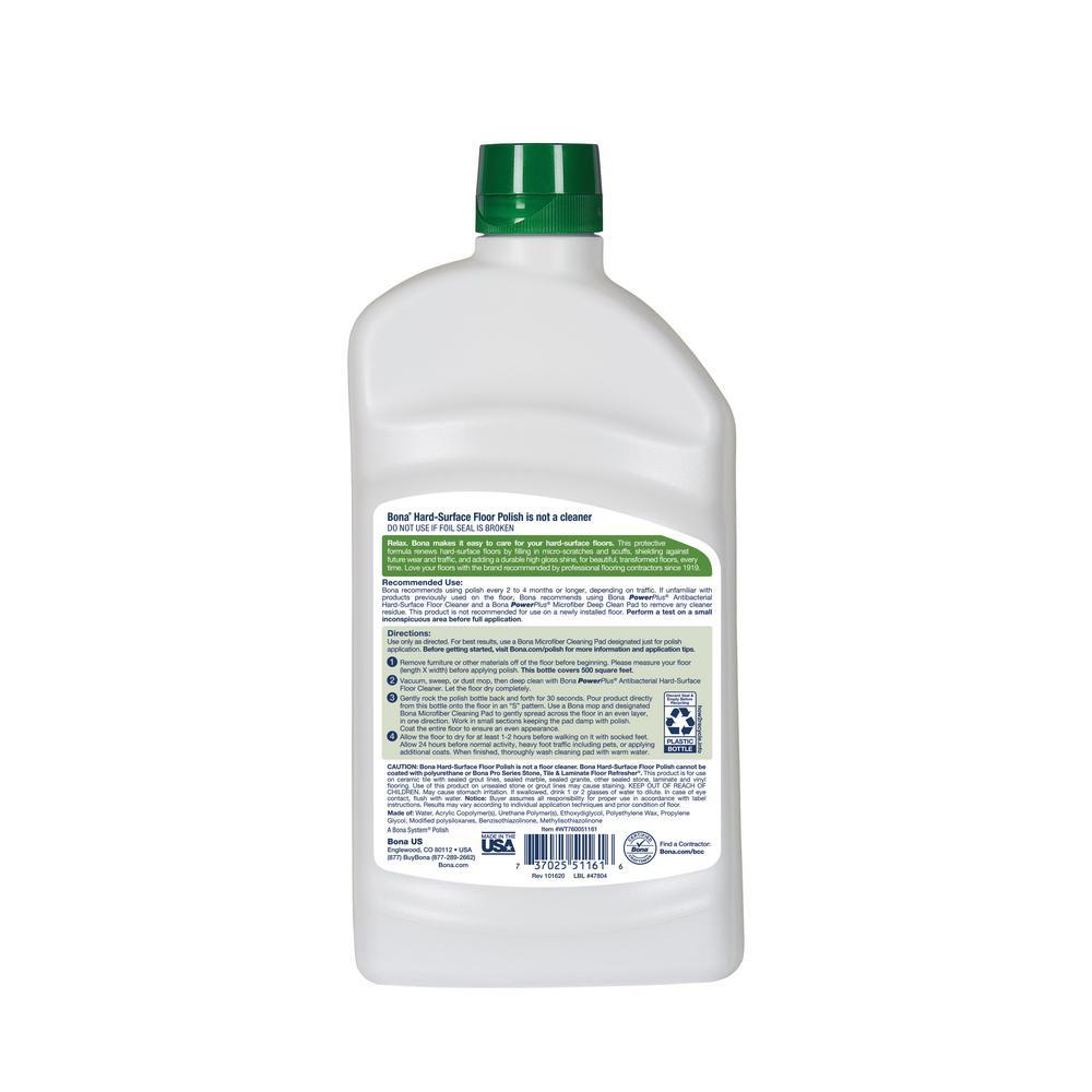 Bona High-Gloss Stone, Tile and Laminate Floor Polish, 32 oz.