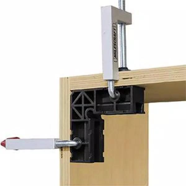Milescraft 8-Piece Positioning Square and Fence Clamp Bundle for Woodworking Assembly