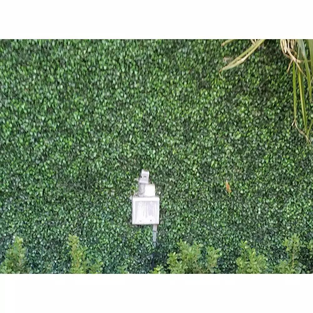 Ejoy Artificial Boxwood Hedge Greenery Panels, Dark Green, 20 in. x 20 in. (6-Piece Set)