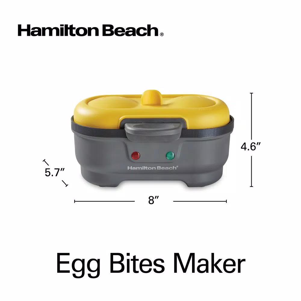 Hamilton Beach Egg Bites and Poached Egg Maker, Grey