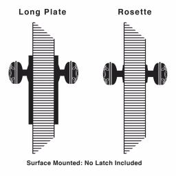 Grandeur Circulaire Rosette Double Dummy Baguette Crystal Door Knob, Timeless Bronze thumbnail 2