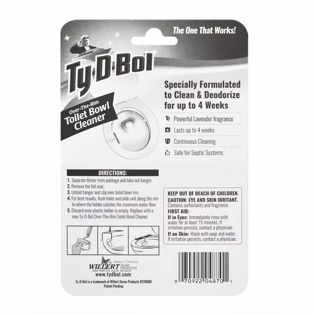 Ty-D-Bol 1 That Works Lavender Fragrance Toilet Bowl Cleaning Gel (6-Pack)