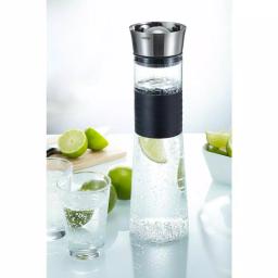 GEFU Borosilicate Glass Carafe with Innovative Ball Stopper - 1L thumbnail 3