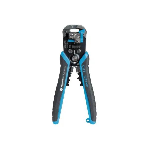 Jonard Tools WSC-826 3-in-1 Wire Stripper, Crimper, and Cutter (8-26 AWG)