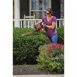 Black+Decker 20 in. 3.8 Amp Corded Electric Hedge Trimmer with Sawblade Feature thumbnail 13