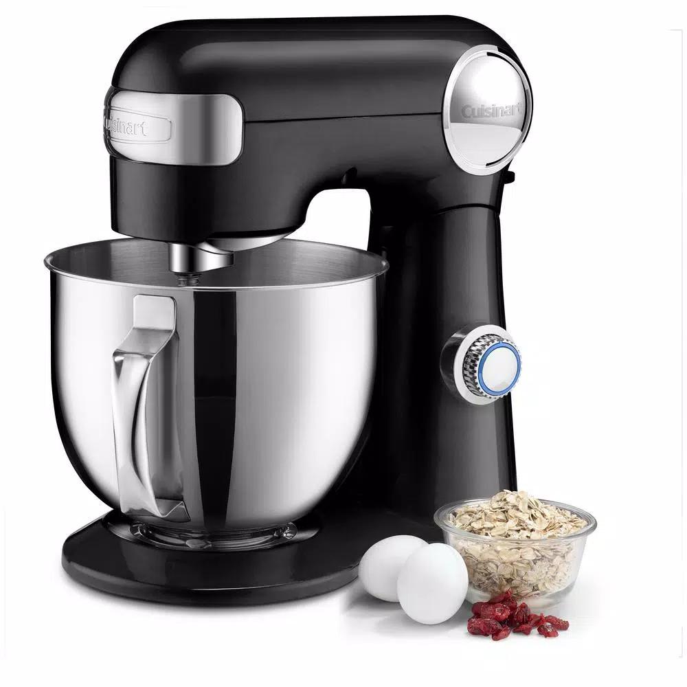 Cuisinart 5.5 Qt. 12-Speed Stand Mixer with Accessories, 500W, Black