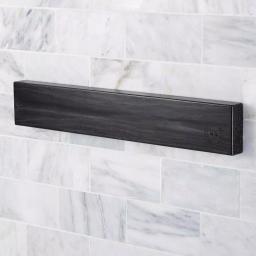 SCHMIDT BROS. 18 in. Ebony Stained Red Oak Magnetic Knife Bar - Black Cutlery Wall Mount thumbnail 2