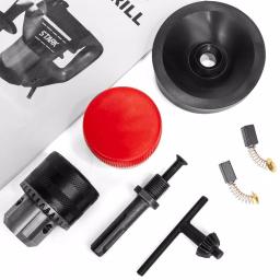 Stark 8.3 Amp 1/2 in. SDS-Plus Corded Rotary Hammer Drill Kit with Chisel Bit Set thumbnail 7