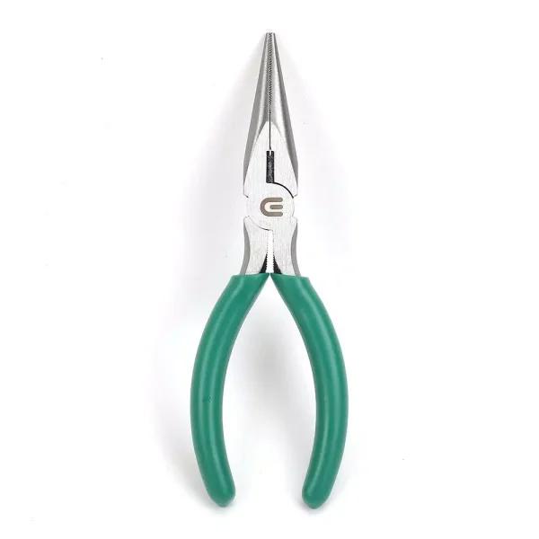 Commercial Electric 6 in. Long Nose Pliers with Heat-Treated Side-Cutting Blades