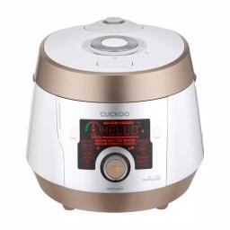 Cuckoo 5 Qt. Electric Multi Pressure Cooker with Dial, White/Gold thumbnail 1