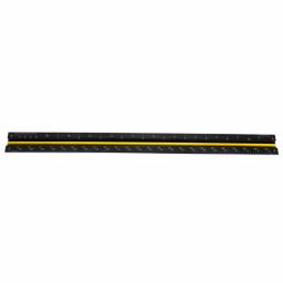 WEN 12 in. Aluminum Triangular Architect Ruler with Laser-Etched Imperial Scales thumbnail 3