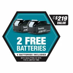 Makita 18 in. 36V LXT Brushless Self-Propelled Cordless Lawn Mower Kit with 4 5.0 Ah Batteries and Charger thumbnail 2