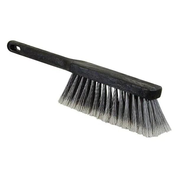 HDX 9 in. Bench Brush with 14 in. Polypropylene Handle for Commercial Kitchens
