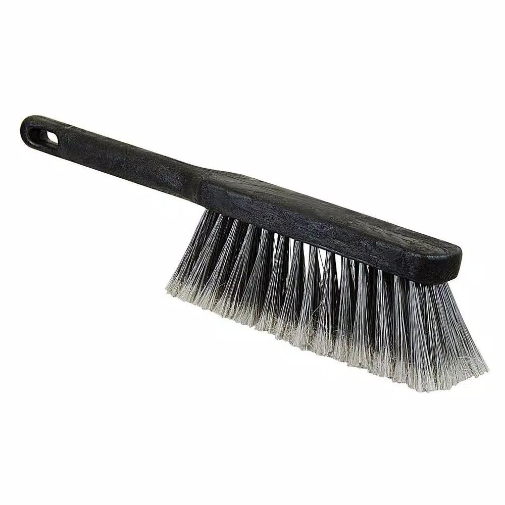 HDX 9 in. Bench Brush with 14 in. Polypropylene Handle for Commercial Kitchens