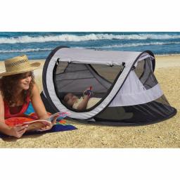 KidCo PeaPod Children's Travel Bed, Lightweight Indoor/Outdoor Nap Bed for Ages 1-3, Midnight thumbnail 2