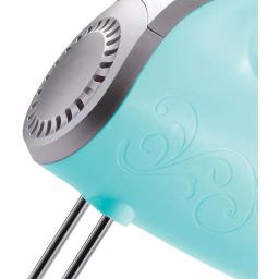 Brentwood Appliances HM-48BL 5-Speed Lightweight Electric Hand Mixer, Blue thumbnail 4