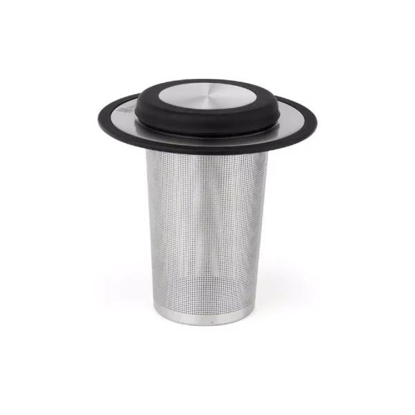 GEFU Universal Stainless Steel Tea Filter with Removable Lid