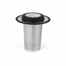 GEFU Universal Stainless Steel Tea Filter with Removable Lid thumbnail 1