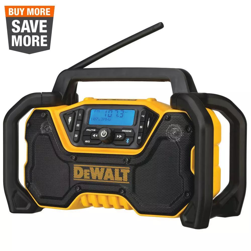 DEWALT DCR028B 20V MAX Compact Bluetooth Jobsite Radio (Tool Only)