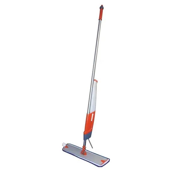 IMPACT Mopster Bucketless Spray Mop System with 18 in. Flat Mop Head and 3 Microfiber Pads