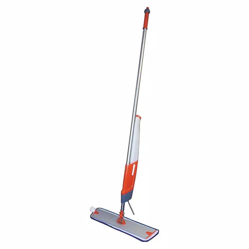 IMPACT Mopster Bucketless Spray Mop System with 18 in. Flat Mop Head and 3 Microfiber Pads