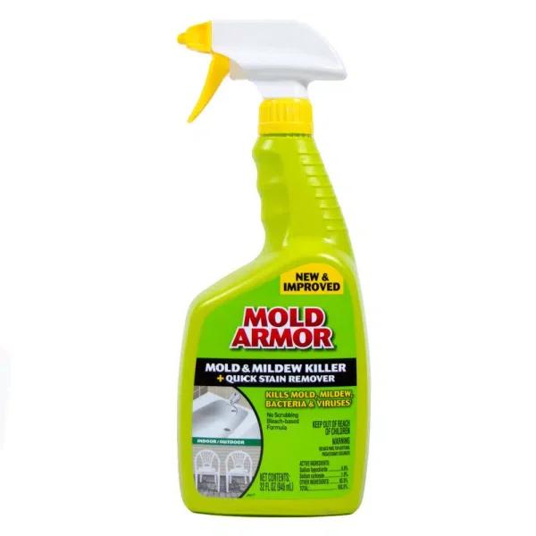 Mold Armor Mold and Mildew Killer with Quick Stain Remover, 32 oz.