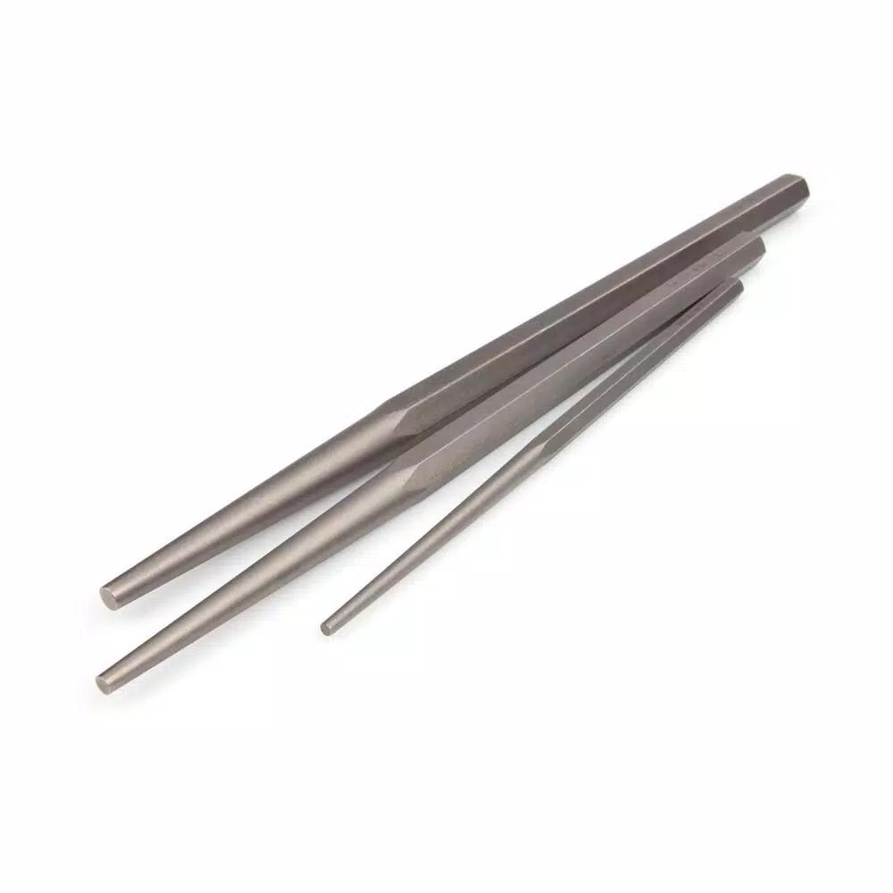 TEKTON 3-Piece Long Alignment Punch Set (3/16, 1/4, 5/16 in.)