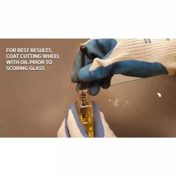 Husky 5 in. Glass Cutter with 120° Honed Steel Wheel thumbnail 3