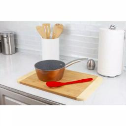 Unbranded Red Silicone Heat-Resistant Slotted Spoon for Non-Stick Cookware thumbnail 3