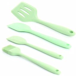 MegaChef 12-Piece Mint Green Silicone Kitchen Utensil Set thumbnail 4