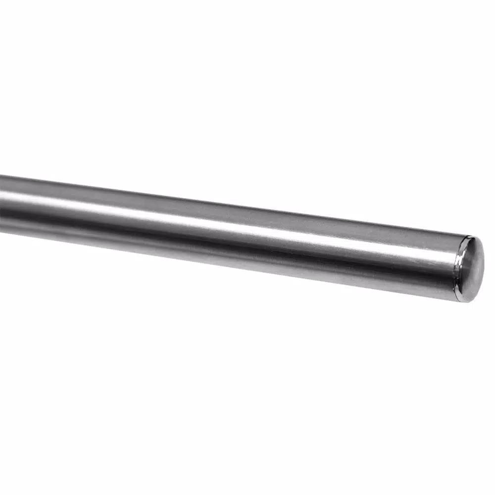 Unbranded Stainless Steel Handle Toilet Brush with Holder, Silver