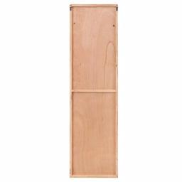 Pinnacle Patton Wall Decor Farmhouse Rules Rustic White Wood Plank Barn Door Sign, 47.5 x 13.5 in. thumbnail 6