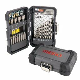 MIBRO 24-Piece HSS Drill Bit, Screwdriver Bit and Nut Setter Set thumbnail 2