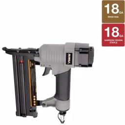 NuMax 2-in-1 18-Gauge 2 in. Brad Nailer and 1-5/8 in. Narrow Crown Stapler thumbnail 3