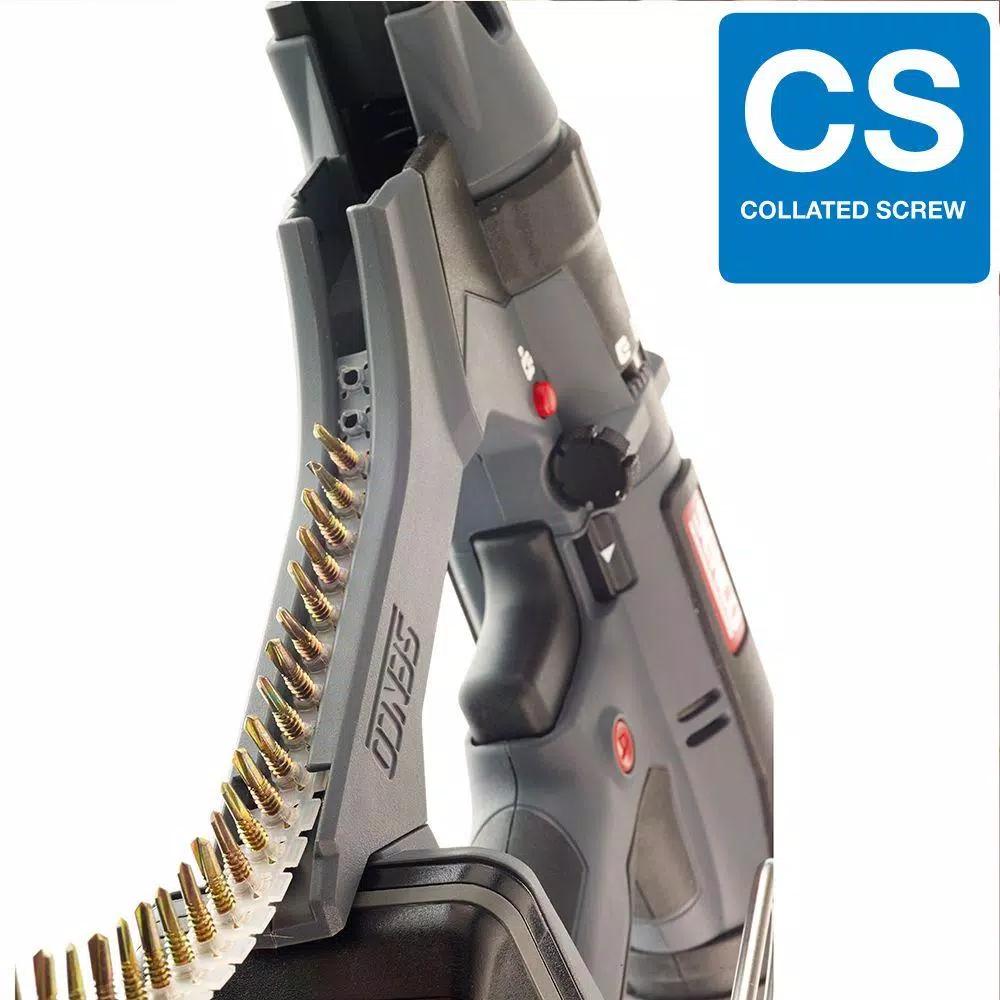 Senco DS215 18V Lithium-Ion Cordless Screw Gun with 2 Batteries and Charger